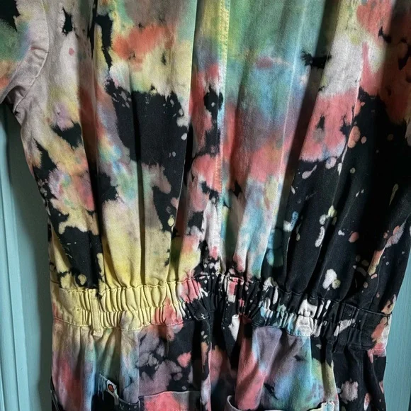 Big Bud Press Multicolor Short Sleeve Jumpsuit - Picture 5 of 6